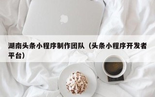 临汾湖南头条小程序制作团队（头条小程序开发者平台）